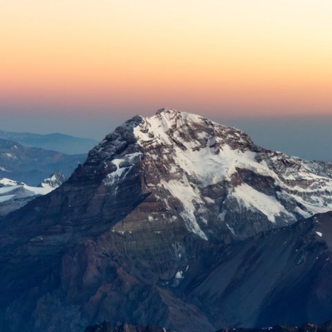 Aconcagua is the highest mountain in the Americas on Chile to Argentina border.