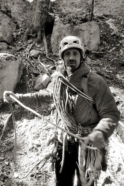 Joe Consavage - New Hampshire climbing, skiing, and mountaineering guide.