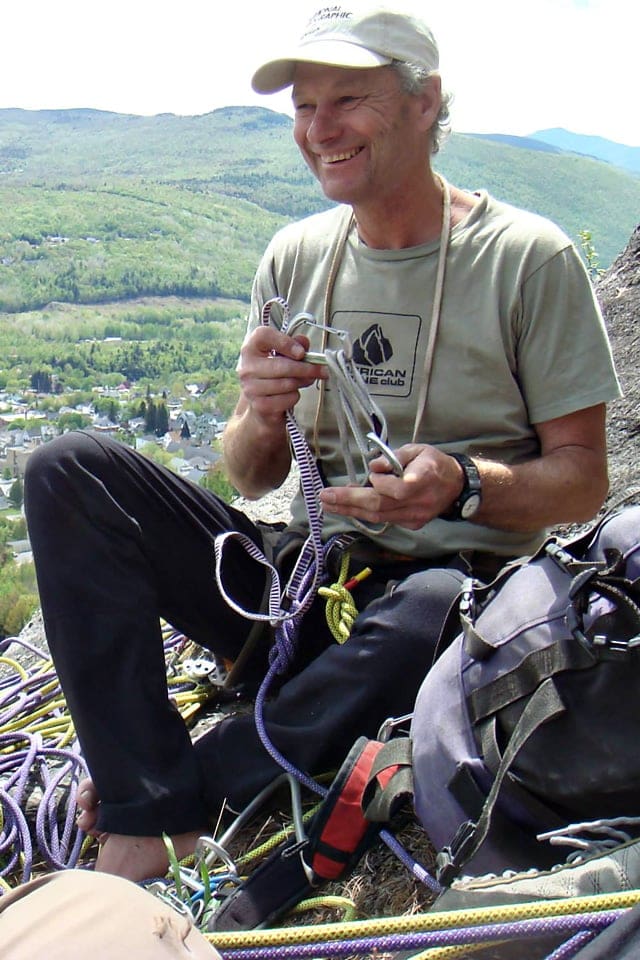 Paul Cormier - New Hampshire climbing, skiing, and mountaineering guide.