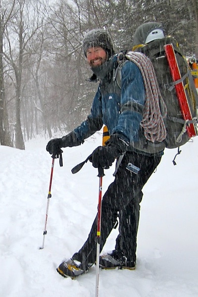 Sean Lorway - New Hampshire climbing, skiing, and mountaineering guide.